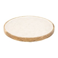 22 cm ronde houten zakkenlepel - DCasa