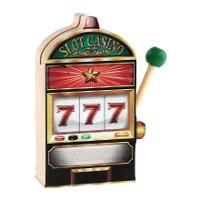 Casino Naamkaarthouder 4 x 1,5 x 6 cm - 1 stuk