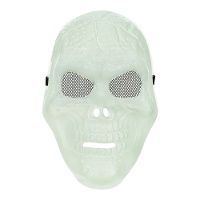 Fluorescerend menselijk schedelmasker