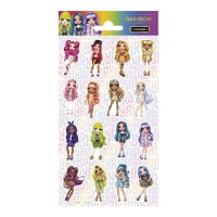 Glitterstickers van Rainbow High - 1 vel