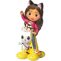 Gabby's Dollhouse Muziekballon met basis van 76 x 47,5 cm