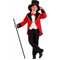 Kostuum van een circus-dompteur voor kinderen