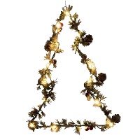 Decoratieve kerstboom met 20 LED's