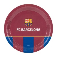 FC Barcelona-borden 23 cm blaugrana - 8 stuks