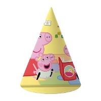 Peppa Pig-feesthoedjes - 6 stuks