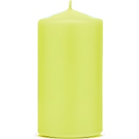 Gekleurde kaarsen 6 x 12 cm - 6 stuks