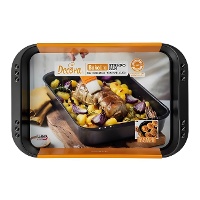 Rechthoekige bakvorm van 41 x 26,5 x 6 cm - Decora