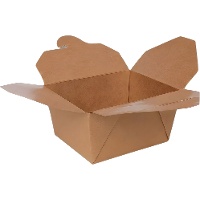 Voedselverpakking van 15,2 x 12 x 6,3 cm - 3 stuks