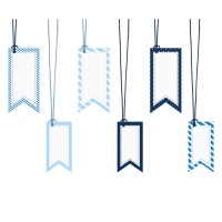 Vliegenierstickers - 6 stuks