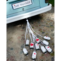 Blikken voor auto van Love - 5 stuks