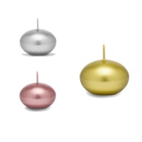 Metallic Zwevende Kaars van 4 cm - 50 stuks