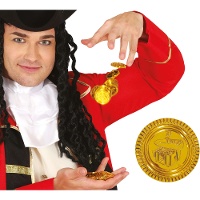 Piratenmuntenzak van verschillende grootte - 25 munten