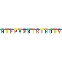 Lego Happy Birthday-slinger van 2,13 m