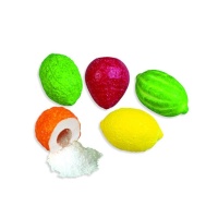 Kauwgom in de vorm van fruit - Fini Bubble gum fruits - 90 gr