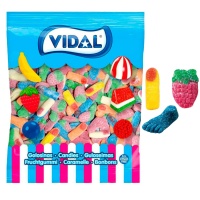 Zure Gemengde Snoepzak - Mega Zuur Assortiment Vidal - 1 kg