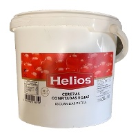 Gekonfijte rode kersen 4 kg - Helios
