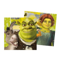 Shrek-servetten 16,5 x 16,5 cm - 20 stuks