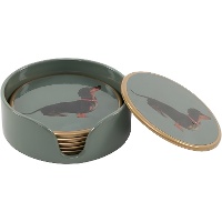 Onderzetters Royal Animal Teckel - 6 stuks