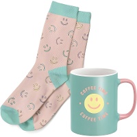 Smile cadeauset: mok en sokken