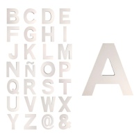 Houten letter van 10 cm - 1 stuk