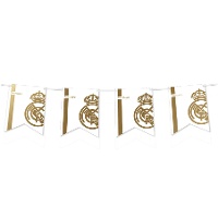 Slinger van Real Madrid met gouden embleem