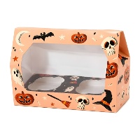Doos voor 2 Halloween-cupcakes Boo - Azucren