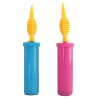 Handmatige ballonpomp in diverse kleuren, 29 cm - 1 stuk