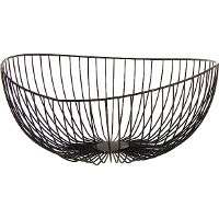 Metalen fruitschaal - Afmetingen 28,5 x 30,5 x 13 cm - 1 stuk