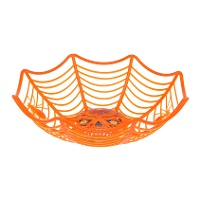 Spinnenweb schaal 26 x 10 cm - 1 st.
