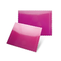 Taartbodem van 30 x 25 x 0,3 cm kleuren - 1 stuk