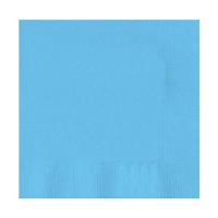 Pastelkleurige servetten 16,5 x 16,5 cm - 30 stuks