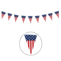 Wimpel van Amerika, 10 m lang