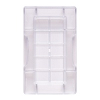 Chocoladetabletvorm 15 x 7 x 2 cm - Decora