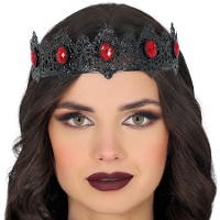 Zwarte koningin tiara