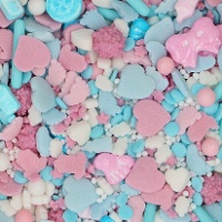 Sprinkles van baby shower 3D Baby bliss van 70 gr - FunCakes