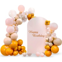 Retro Kakigroene Ballonnenset - 91 stuks