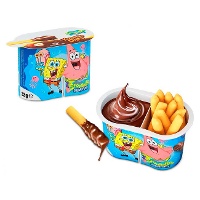 SpongeBob-chocolade met broodstokjes, 32 g