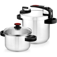 Set met een snelkookpan van 4 en 7 L Tekna - Bra