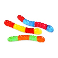 Meerkleurige wormen - Fini - 1 kg