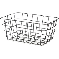 Mand van 30,3 x 22,5 x 14 cm van verchroomd metaal