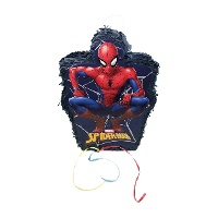 Spiderman 3D-piñata met spinnenweb