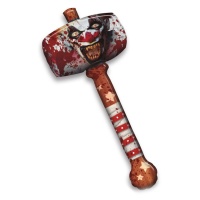 Opblaasbare clownshamer van 90 cm
