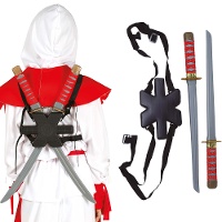 Samurai zwaarden met rugzakhoes - 55 cm