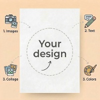 Eetbaar suikerpapier - cirkel 14 cm