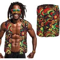 Jamaica-gilet voor volwassenen