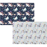 Placemat 43 x 28 cm Unicorns - 1 stuk
