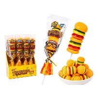 Gummy hamburgerprikkers 18 g - 20 stuks
