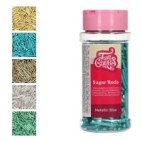 Sprinkles van metallic XL-stokjes van 70 gr - FunCakes