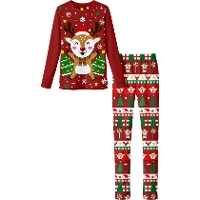 Kinderkerstpyjama met rendier