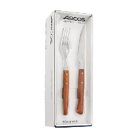 Set van 6 vorken van 20 cm en 6 steakmessen van 22 cm Forest - Arcos
